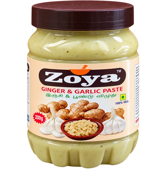 Zoya Ginger & Garlic Paste 200g jar